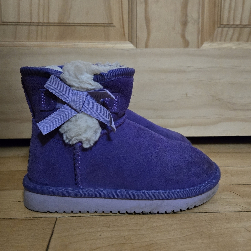 Purple With Bows KOOLABURRA By UGG Girls Boots